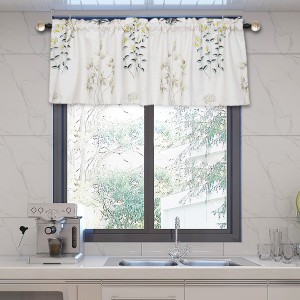 Rustic Kitchen Curtains Pocket Coffee Curtains Printed Curtains Kitchen Curtains Half Curtains