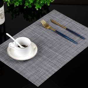 Placemats Washable PVC Dining Table Mats Heat Resistant Sustainable Woven Place Mats