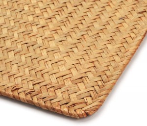 Wholesale Pack of 4 Natural Seagrass Place Mat 17 x 12 Hand-Woven Rectangular Rattan Placemats 430mm x300mm from Viet Nam