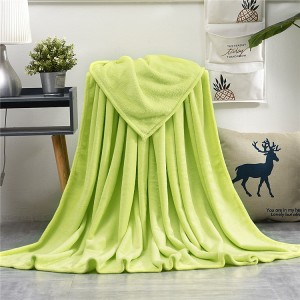 China Factory 100%polyester Super Soft Throw Blanket For Winter
