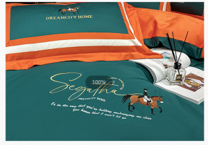 Luxury Brand European Spring Quilt Duverts Cover Bedding Set Bed 100% Cotton Bedsheets Bedding Sets