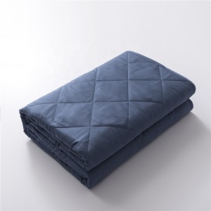 Hot sale cotton release anxious heavy adult weighted blanket for insomnia and high intensity working people