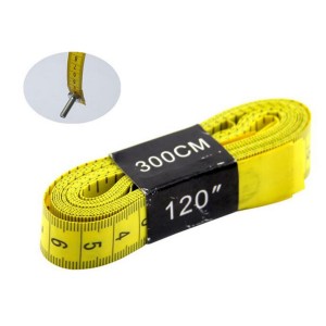 300cm Soft Measure Tape Wrap Measuring Tailor Sewing Tape Line Car Stickers Measure Tools D19 with Magnet for Auto Vinyl