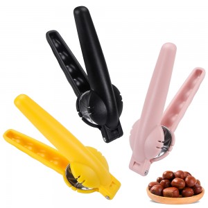 Portable Nutcracker Clip Pliers Walnut Cutter Kitchen Tool Chestnut Opener Knife