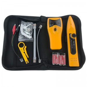 Multifunction cable finder cable locator network tester tool kit set