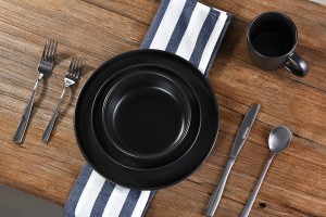 Porcelana Aparelho De Jogos De Jantar Tableware Plates Nordic Plates Sets Ceramic Dinner Dinnerware