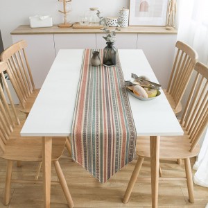 New design moroccan printed table linen table runner