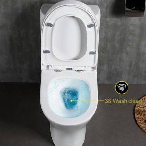 Factory sanitary wares ceramic toilet bathroom equipment s trap siphonic toilets LC acceptable