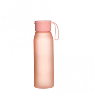 Wholesale 550ml BPA FREE frosted Tritan plastic water bottles with custom logo