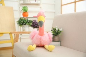 New Stuffed Animal Plush flamingo Pillow toy