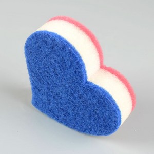 daily necessity products Stocked Feature and Sponge Material dish cleaning sponge