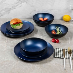 Dinar set 36 prics chinese melamine tableware, eco friendly unbreakable melamine dinner set dinnerwares
