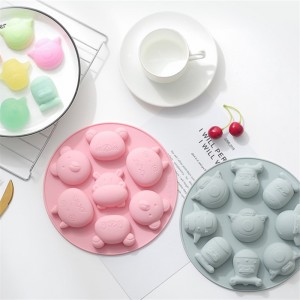 Silicone cake moulds bakeware for cake decorating chocolate jelly