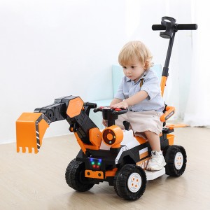 Good quality ride on excavators for kids Children Excavator Toy Excavator Truck Car Toys For Kids To Drive