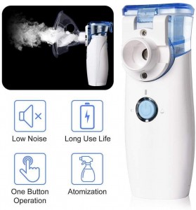 Free Sample Hospital CE Approved Medical Atomizer Portable Mini Mesh Nebulizer for Adults Kids