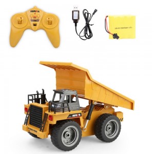 1:18 Remote Control Dumper Simulation Engineering Vehicles Kids Toy Car Toys for Children