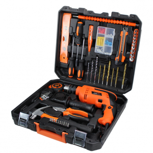 Factory Multi Set Storage Power Accessories Case heavy duty outdoor household repair tools set Plastic Tool Box