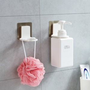 Logo Custom Bathroom Accessories Corner Shelves Shampoo Hand Sanitizer Holder Shower Gel Rack for Kitchen, Home