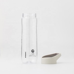 Custom reusable clear Plastic water bottle , drinking water plastic bottles