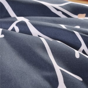 Hot sale Printed Pattern 120gsm weight polyester bedding set bed linen price 3d designer bed sheet