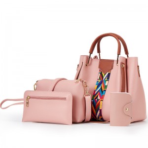 Large Capacity Crossbody Bags 4 Pcsset New Designer Women Shoulder Bags Female Ladies Hand Bags Handbags Set