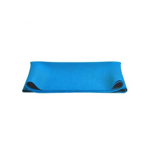 High Quality Foldable Natural Rubber Yoga Mat Eco Friendly Anti Bacterial Lightweight Traveling Portable Fitness Mat