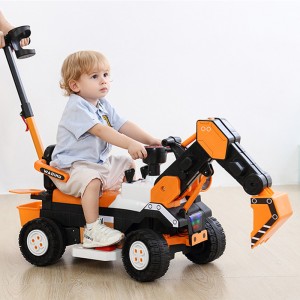 Good quality ride on excavators for kids Children Excavator Toy Excavator Truck Car Toys For Kids To Drive