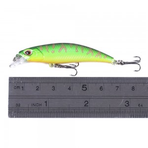 Wholesale 6cm 4.5g ABS Hard Plastic Sinking Mini Minnow Fishing Lures With 3D Eyes