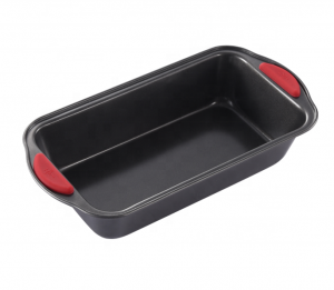 K-449-SH2 Roasting Pan with Silicone Grips Non-stick Bakeware Loaf Pan Baking Dishes & Pans Metal Customized Support