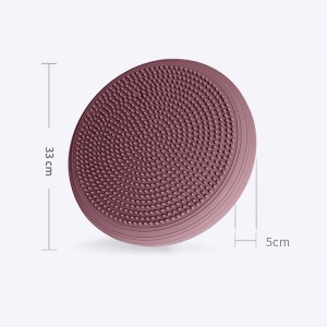 PVC Yoga Balanced Mats Double Massage Pad Universal Sports Gym Fitness Massage Balanced Inflatable Pad