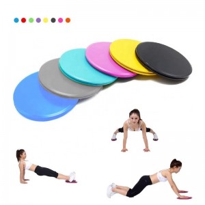 Custom Logo Colorful Eco Material Floor Core Slider Set High Wear Resistance Double Sided Workout Sliders Gliding Disc