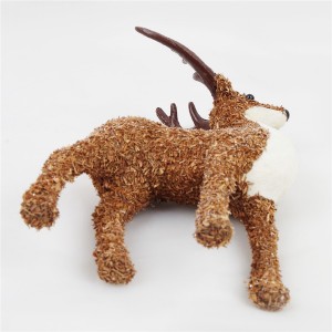 Handicrafts small deer for christmas decorationhome ornament