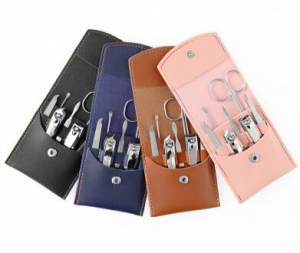 7pc Professional Nail Clippers Nail Supplies Nail files Manicure Pedicure Kit