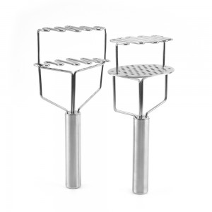 Good quality kitchen tools stainless steel potato press for kitchen and baking