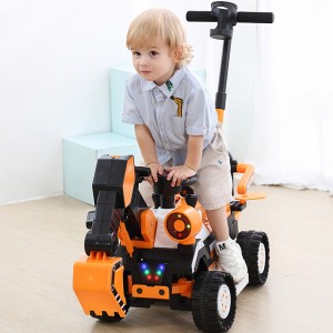 Good quality ride on excavators for kids Children Excavator Toy Excavator Truck Car Toys For Kids To Drive