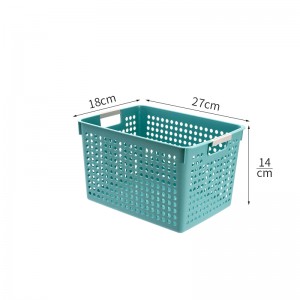Multi functional Daily Necessities Plastic Storage Baskets Bins Organizer for Bathroom Office Home