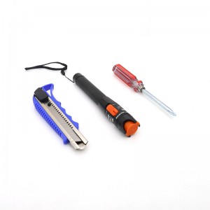 Fiber Optic Cable Jointing Tool Kit With Optical Fiber Cable Stripper Fiber cleaver tool set