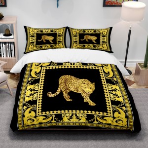 screen print bed sheets Hot Sale Luxury 3D Polyester Microfiber Printed Colorful Duvet Cover Sets funny bulk bed sheets