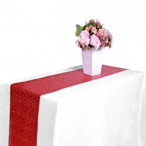 High Quality Factory Direct Custom Wedding Sequin Table Runners for Banquet Party Home Decoration