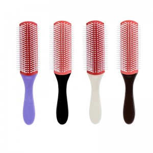 Professional POCKET Stylist Portable hairdressing tools NINE ROWS Styling Massage Hairbrush