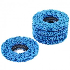 Abrasive Tool Clean and Remove Paint Rust Oxidation Surface Conditioning Sanding Disc 125mm Clean and Strip Discs
