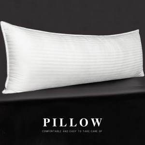 Fluffy Soft Down Alternative Pillow Cotton Body Pillow for Sleeping