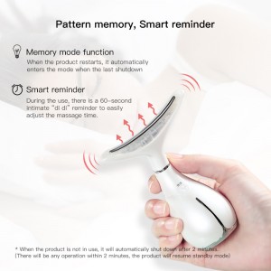 Skin Rejuvenation LED Light High Frequency Facial Machine Photon Therapy Anti Aging Neck Lifting Device Smart Neck massager
