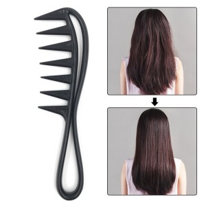 Factory sale styling salon wide teeth hair comb