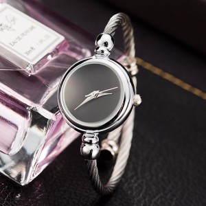 Fashion Creative Gold Plated Wrist Watch Ladies Minimalist Watch