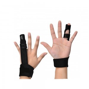 Adjustable Fixing Belt with Trigger Finger Splint for Middle Finger Pinky Finger medical equipement