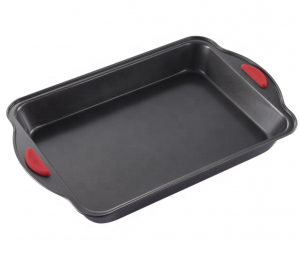 K-449-SH2 Roasting Pan with Silicone Grips Non-stick Bakeware Loaf Pan Baking Dishes & Pans Metal Customized Support