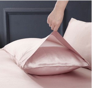 Amazon Hot 22 mm Silk Envelope Pillowcase On Both Sides Super Soft for Hair Durable King Pillowcase with Envelope Closure