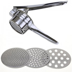 Hot Sale New Product Kitchen Tool Heavy Duty Stainless Steel Potato Ricer Masher Fruit Juice Baby Food Squash Yams Presser