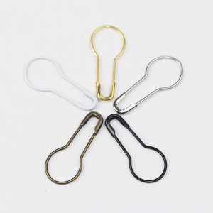 clothing accessories High Quality wholesale78Steel Pear Shape Safety Pins for Hang Tag